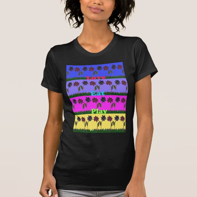 Hakuna Matata Liebe Eat Play.png T-Shirt (Vorderseite)