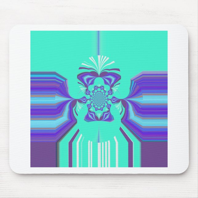 Hakuna Matata Lila Mischung Mousepad (Vorne)