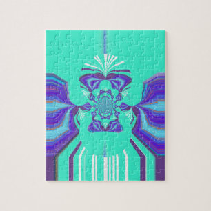 Hakuna Matata Lila Mischung Puzzle