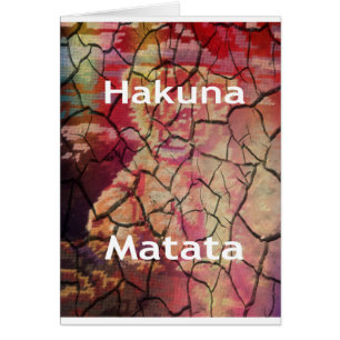 Hakuna Matata Lion Cub Design