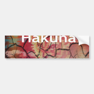 Hakuna Matata Lion Cub Design Autoaufkleber