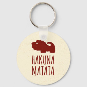 Hakuna Matata Lion Schlüsselanhänger