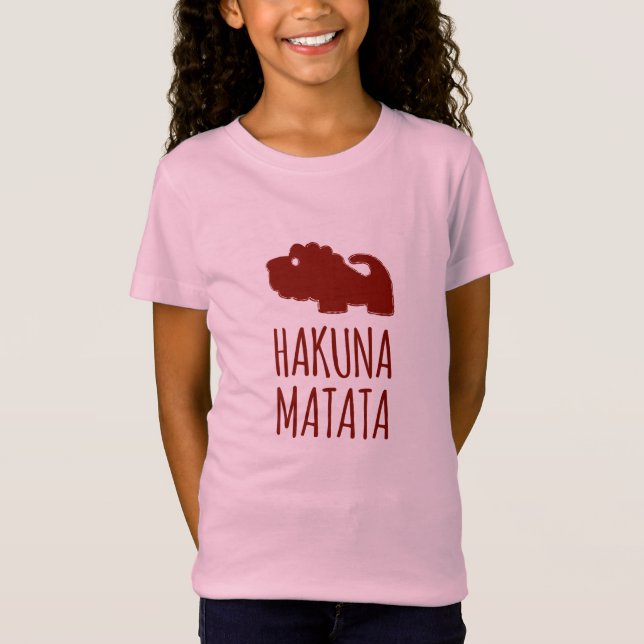 Hakuna Matata Lion T-Shirt (Vorderseite)