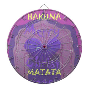 Hakuna Matata Merry Christmas Liebe Design.jpg Dartscheibe