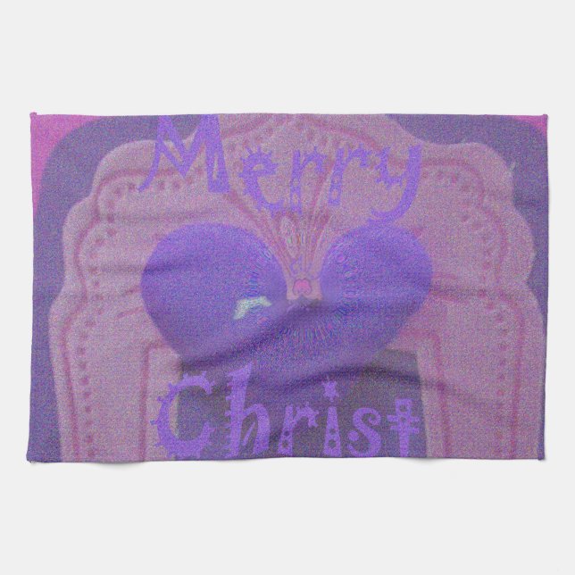 Hakuna Matata Merry Christmas Liebe Design.jpg Geschirrtuch (Horizontal)