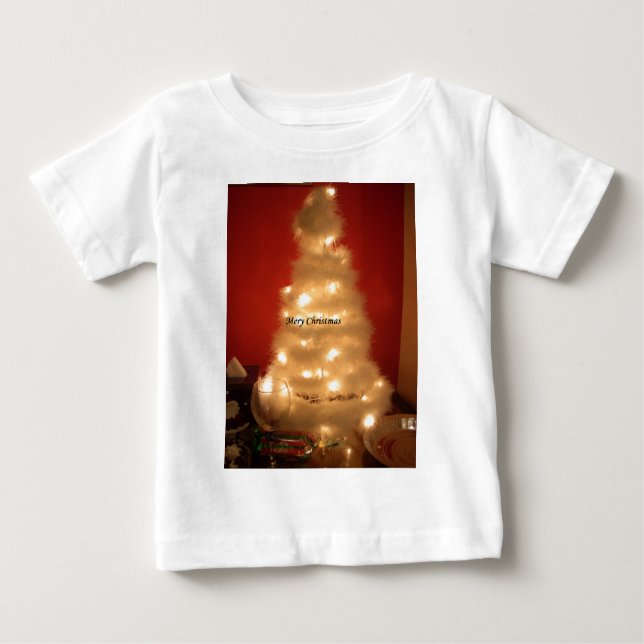 Hakuna Matata Merry Christmas white Baby T-shirt (Vorderseite)