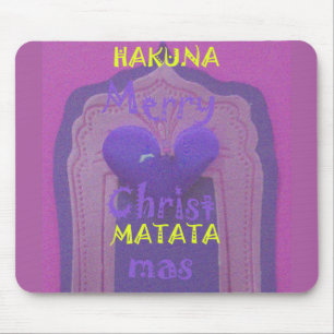 Hakuna Matata Merry Mousepad Horizontale Vorlage