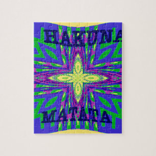 Hakuna matata Mombasa Kanga Puzzle