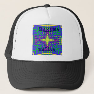 Hakuna matata Mombasa Kanga Truckerkappe