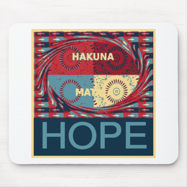 Hakuna matata mousepad (Vorne)