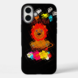 Hakuna Matata niedliches Baby-Löwe-Königsdesign iPhone 16 Plus Hülle