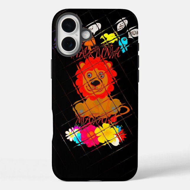 Hakuna Matata niedliches Baby-Löwe-Königsdesign Case-Mate iPhone Hülle (Rückseite)