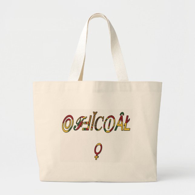 Hakuna Matata Offizielle Geschenke.png Jumbo Stoffbeutel (Vorne)