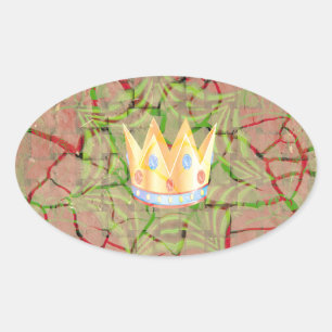 Hakuna matata ovaler aufkleber