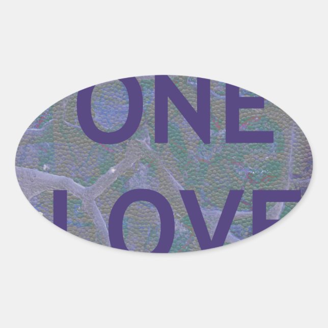 HAKUNA MATATA OVALER AUFKLEBER (Vorderseite)