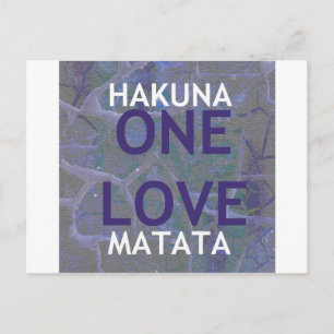 HAKUNA MATATA POSTKARTE