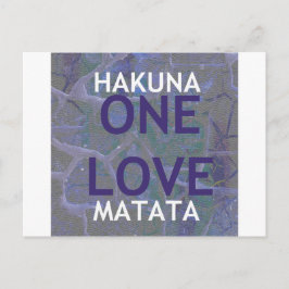 HAKUNA MATATA POSTKARTE