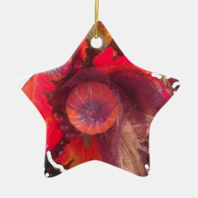 Hakuna Matata Pumkin Special Gift Fruit Basket.png Keramikornament (Vorne)