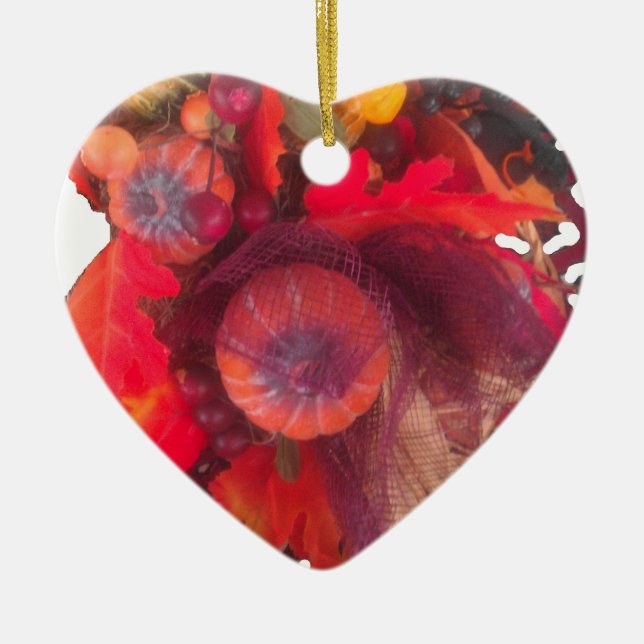 Hakuna Matata Pumkin Special Gift Fruit Basket.png Keramikornament (Vorne)