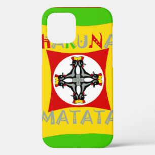 Hakuna Matata Rasta Color Red Golden Green Case-Mate iPhone Hülle