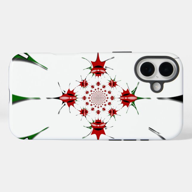 HAKUNA MATATA RED GREEN Case-Mate iPhone HÜLLE (Rückseite (Horizontal))