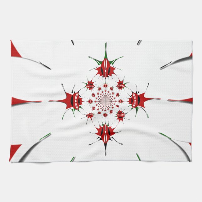 HAKUNA MATATA RED GREEN GESCHIRRTUCH (Horizontal)