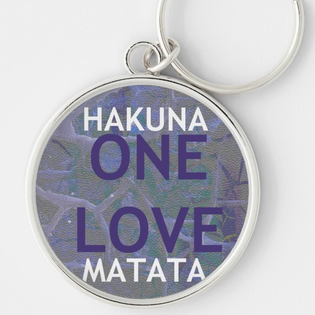 HAKUNA MATATA SCHLÜSSELANHÄNGER (Vorne)