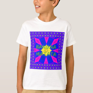 Hakuna Matata Schöne Phantastische Designfarben T-Shirt