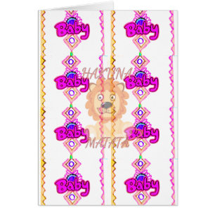 Hakuna Matata: Schönes Baby-Löwen-Design-Motiv
