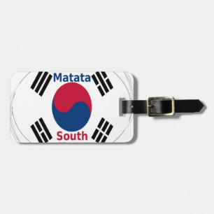 Hakuna Matata Südkorea Art Print/Graphic Gepäckanhänger
