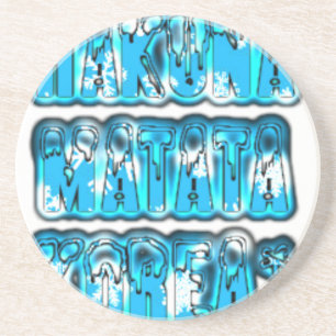 Hakuna Matata Südkorea Art Print/Graphic Untersetzer