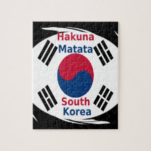 Hakuna Matata Südkorea Puzzle
