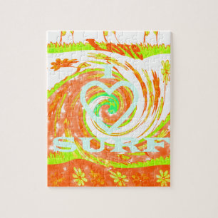 Hakuna Matata Summer Baby Kinder I Liebe Surfing.. Puzzle