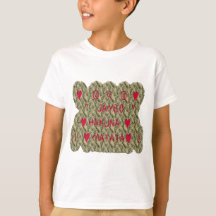 Hakuna Matata Talk Money Art Print Design T-Shirt
