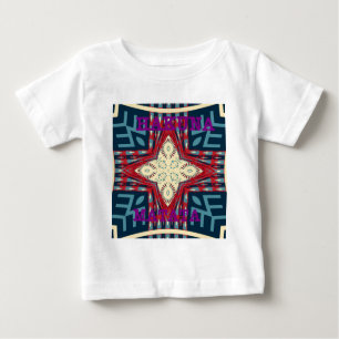 Hakuna Matata Text Hope Abstrakt Art Print Design Baby T-shirt