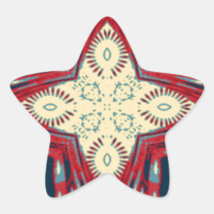 Hakuna Matata Text Hope Abstrakt Art Print Design Stern-Aufkleber