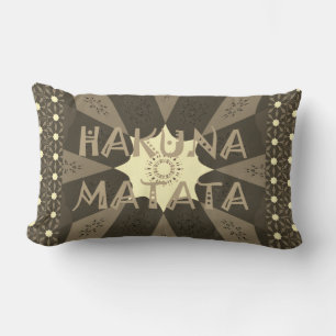 Hakuna Matata urban fantastisch Vector Floral desi Lendenkissen