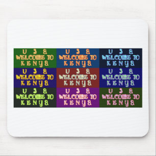 Hakuna Matata Willkommen in Kenya.png Mousepad