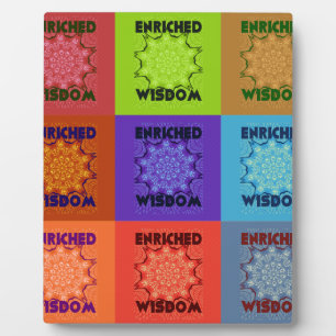 Hakuna Matata Wisdom Enriched Fotoplatte