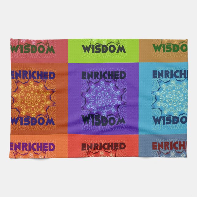 Hakuna Matata Wisdom Enriched Handtuch (Horizontal)