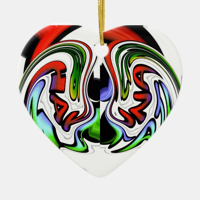 HakunaMatata hakunamatata Geschenke Keramikornament (Vorne)