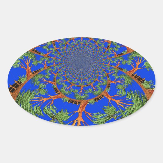 HakunaMatata Ich bin nicht allergisch auf Menschen Ovaler Aufkleber (Vorderseite)