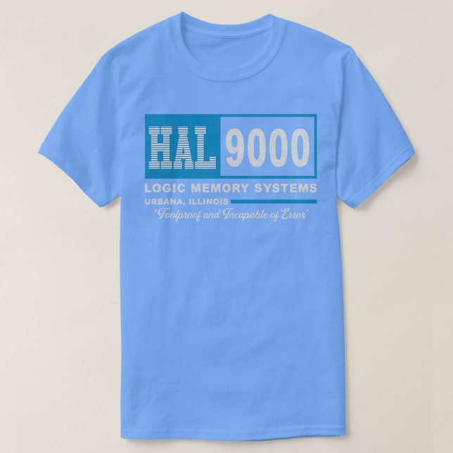 HAL 9000 2001 Odyssey im Weltraum T-Shirt (Design vorne)