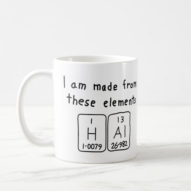 Hal Periodenname Tasse (Links)