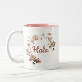 Hala Floral Tasse