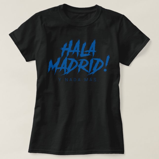Hala Madrid Essential T - Shirt (Design vorne)