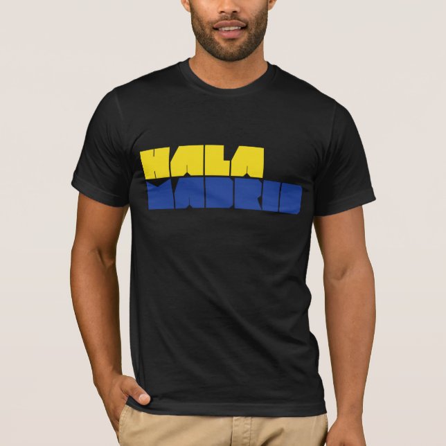 Hala Madrid T-Shirt (Vorderseite)