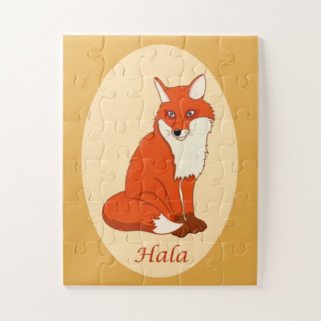 Hala the Good Fox Puzzle (Vertikal)