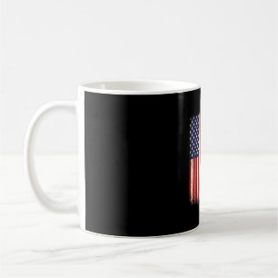Halb amerikanisch halb britisch USA-Flagge Vereini Kaffeetasse