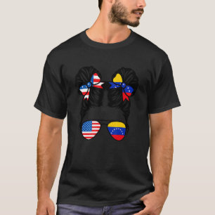 Halb amerikanisches venezolanisches Mädchen USA Ve T-Shirt
